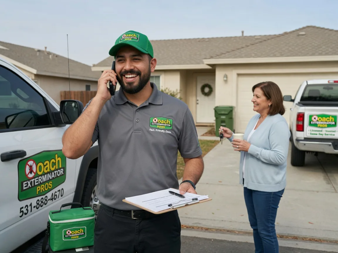 Pest Control Roach Exterminator Bellville, OH FAQs